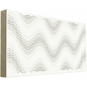 Mega Acoustic FiberPRO120 Sinus White/Beige Panou absorbant din lemn imagine