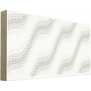 Mega Acoustic FiberPRO120 SineWave White/Beige Panou absorbant din lemn imagine