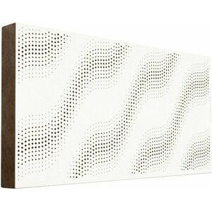 Mega Acoustic FiberPRO120 SineWave White/Brown Panou absorbant din lemn imagine