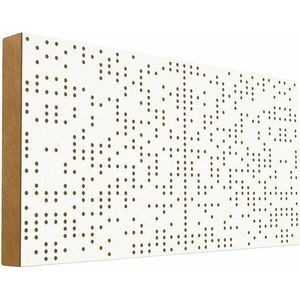 Mega Acoustic FiberPRO120 Binary Diffuser White/Light Brown Panou absorbant din lemn imagine