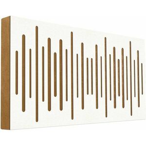 Mega Acoustic FiberPRO120 Spectrum White/Light Brown Panou absorbant din lemn imagine