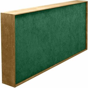 Mega Acoustic FiberExcellent120 Natural/Green Panou absorbant din lemn imagine