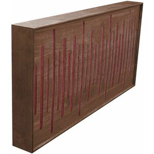 Mega Acoustic FiberExcellentPRO120 Walnut/Dark Red Panou absorbant din lemn imagine