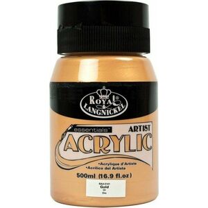 Royal & Langnickel Jar Vopsea acrilică Gold 500 ml 1 buc imagine