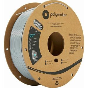 Polymaker PolyLite PETG Filament 1, 75 mm 1 kg Gri imagine