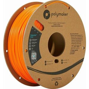 Polymaker PolyLite PLA Filament 1, 75 mm 1 kg Orange imagine