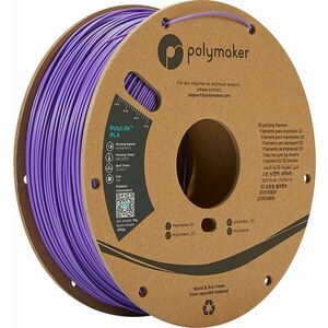 Polymaker PolyLite PLA Filament 1, 75 mm 1 kg Purple imagine