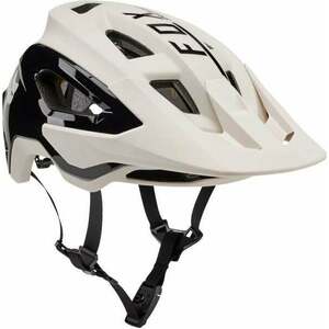 FOX Speedframe Pro Blocked Wintage White L Cască bicicletă imagine