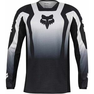 FOX 180 Lean Jersey Black/White S Tricou MX imagine