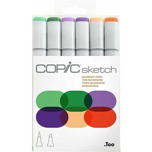 Copic Sketch Refill cerneală Secondary Tones 6 buc imagine