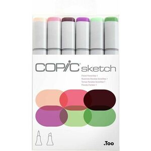 Copic Sketch Refill cerneală Floral Favorites 1 6 buc imagine