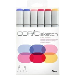 Copic Sketch Refill cerneală Floral Favorites 2 6 buc imagine