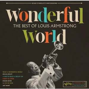 Louis Armstrong - Wonderful World: The Best Of Louis Armstrong (LP) imagine