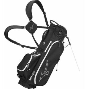 Mizuno BR-D3 25 Sac de golf cu stativ Black/White imagine