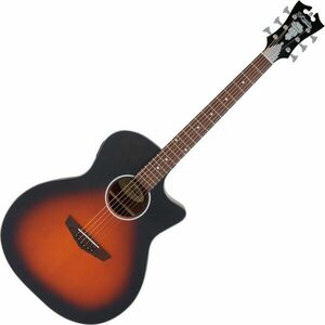 D'Angelico Premier Gramercy LS Satin Vintage Sunburst Chitară electro-acustică imagine