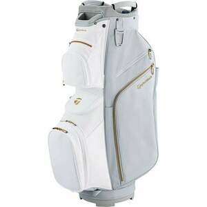 TaylorMade Kalea Gold Grey/White Sac de golf pentru cărucior imagine