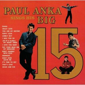 Paul Anka - Paul Anka Sings His Big 15 (Remastered) (Gold Coloured) (LP) imagine