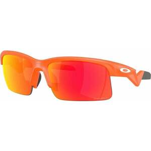 Oakley Capacitor 90130762 Matte Neon Orange/Prizm Ruby Ochelari ciclism imagine