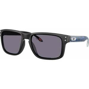 Oakley Holbrook 9102Z355 Matte Black/Blue/Prizm Grey Ochelari de stil de viață imagine