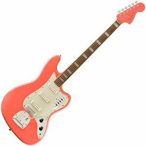 Fender Squier FSR Classic Vibe Bass VI IL Tahitian Coral Bas 6-corzi imagine