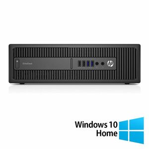 Calculator Refurbished HP EliteDesk 800 G2 SFF, Intel Core i5-6500 3.20GHz, 16GB DDR4, 256GB SSD + Windows 10 Home imagine