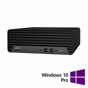 PC Refurbished HP ProDesk 600 G6 SFF, Intel Core i5-10500 3.10 - 4.50GHz, 16GB DDR4, 512GB SSD + Windows 10 Pro imagine