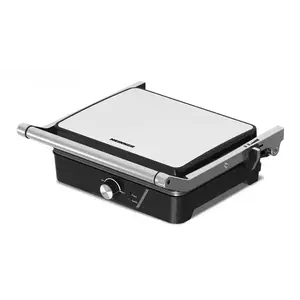 Grill Electric Heinner HEG-K2000CP 2000W Negru/Argintiu imagine