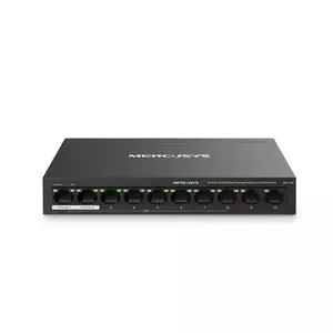 Switch Mercusys MS110P fara management cu PoE 10x100Mbps (8xPoE+) imagine