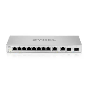 Switch ZyXEL XGS1210-12 cu management fara PoE 2x2500Mbps + 8x1000Mbps + 2xSFP+ imagine