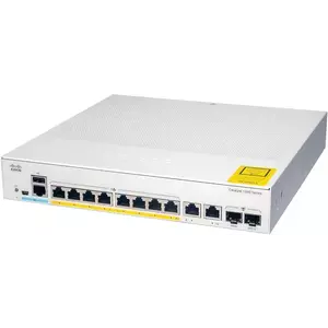 Switch Cisco Catalyst C1000-8FP-2G-L cu management cu PoE 8x1000Mbps + 2xSFP/RJ-45 combo imagine