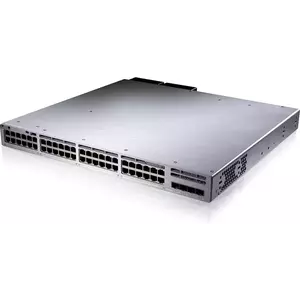 Switch Cisco Catalyst C9300L-48P-4X-A cu management cu PoE 48x1000Mbps + 4xSFP+ Network Advantage imagine