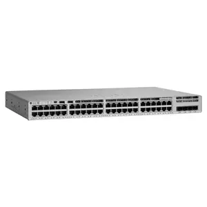 Switch Cisco Catalyst C9200L-48P-4X-E cu management cu PoE 48x1000Mbps + 4xSFP+ Network Essentials imagine