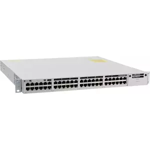 Switch Cisco Catalyst C9300-48P-A cu management cu PoE 48x1000Mbps Network Advantage imagine