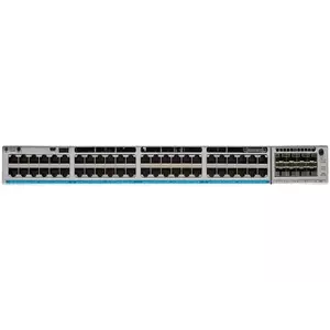 Switch Cisco Catalyst C9300-48UXM-A cu management cu UPoE 36x2500Mbps + 12x10000Mbps Network Advantage imagine