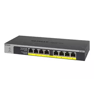 Switch Netgear GS108LP fara management cu PoE 8x1000Mbps RJ45 imagine