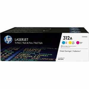 Toner HP 312A, tripack CMY imagine