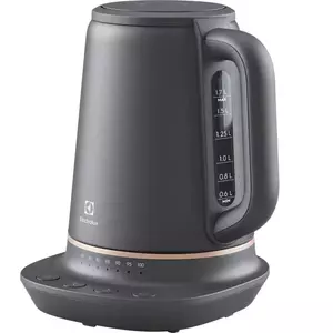 Fierbator Electrolux E7GK1-6BP, 2400W, 1.7l, Metal Perlat Negru imagine