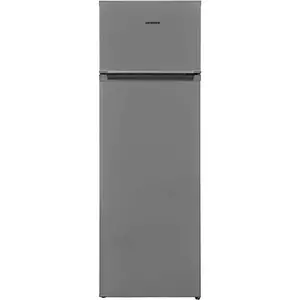 Frigider cu doua usi Heinner HF-V240SF+, 242 l, Clasa F, Less Frost, H 160 cm, Argintiu imagine