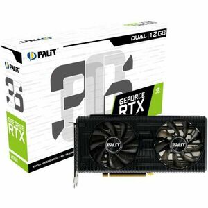 Placa video GeForce RTX 3060 Dual 12G, 12GB GDDR6 192-bit imagine