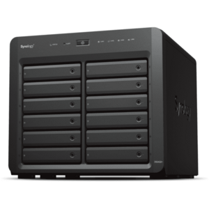 NAS DS2422+, 12 Bay-uri, Gigabit, Procesor AMD Ryzen V1500B, 2.2 GHz, 4 GB DDR4 ECC imagine