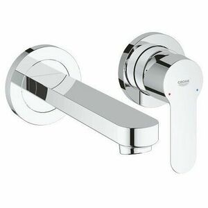 Baterie lavoar monocomanda incastrata cu 2 orificii cu set inclus Grohe Bau Edge imagine