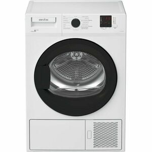 Uscator de rufe Arctic DAPLH840W, Pompa de caldura, 8 kg, 15 Programe, Silent Inverter motor, Clasa A+++, Alb imagine