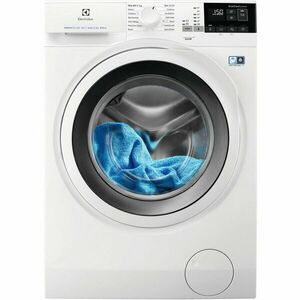 Masina de spalat rufe cu uscator Electrolux EW7WP468W, Spalare 8 Kg, Uscare 6 Kg, 1600 rpm, Clasa A, Motor Inverter, DualCare, SensiCare, SteamCare, Alb imagine