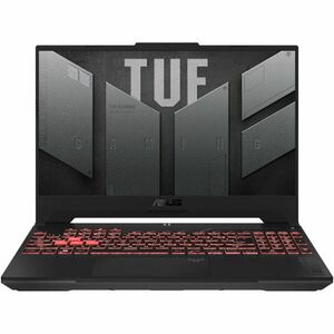 Laptop Gaming ASUS TUF A15 FA507NU cu procesor AMD Ryzen™ 7 7735HS pana la 4.70 GHz, 15.6, Full HD, IPS, 144Hz, 16GB, 512GB SSD, NVIDIA® GeForce RTX™ 4050 6GB GDDR6, No OS, Mecha Gray imagine