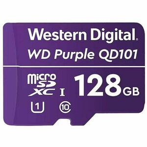 Card memorie WD Micro SD Purple Ultra Endurance 128GB, Clasa 10, UHS-I imagine