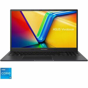 Laptop ASUS VivoBook 15X K3504ZA cu procesor Intel®Core™ i5-1235U pana la 4.40 GHz, 15.6'', Full HD, IPS, 16GB, 512GB SSD, Intel Iris Xe Graphics, No OS, Indie Black imagine