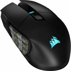 Mouse gaming Corsair Scimitar Elite wireless/bluetooth, acumulator, 26000 DPI, RGB imagine