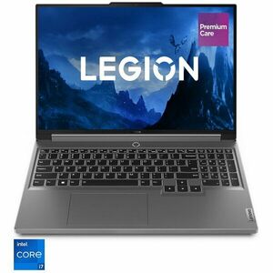 Laptop Gaming Legion 5 16IRX9 cu procesor Intel® Core™ i7-14650HX pana la 5.2 GHz, 16, WQXGA, 32GB, 1TB SSD, NVIDIA GeForce RTX 4070 8GB GDDR6, No OS, Luna Grey, 3y on-site, Premium Care imagine