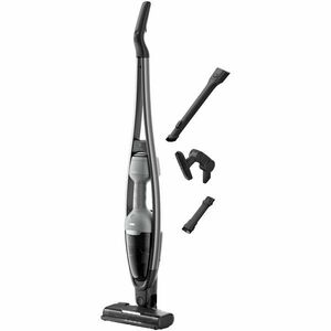 Aspirator vertical 2in1 ELECTROLUX Seria 600 ES62CB25UG, 25.2V / 2, 5Ah, autonomie 55 min, eficienta filtrare 99, 9%, lumini LED, perie motorizata BrushRollClean, Gri inchis-negru imagine