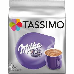 Capsule ciocolata calda, Jacobs Tassimo Milka, 8 bauturi x 225 ml, 8 capsule imagine